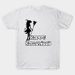 Happy Halloween - Pretty Halloween Witch T-Shirt